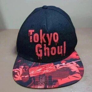 Tokyo Ghoul Snapback Cap Japanese Dark Fantasy Manga Graphic Anime Hat Lid